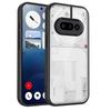 Nothing Phone 3A A059 Case Air Cushion Shockproof Silicone Bumper Clear Matte Back Cover Hard Phone Case for Nothing Phone 3A 5G