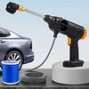 Cordless Power Washer 60Bar 150W High Power Washer Machine with 6in1 Spray Rechargeable Battery for