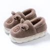 Cotton Slippers Winter Waterproof Bag and Versatile Indoor Thick Bottom Home Piled Thickened Thermal Slippers