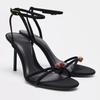 Sexy Dunne Hoge Hakken Dames Zomer Mode Sandalen Dames Pumps Enkelband Elegant Banket Feest Schoenen Vrouwelijk