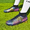 35-45 Shock-absorbing Non-slip Breathable High-top Spiked Football Shoes Sports Children's Shoes Adult Shoes
