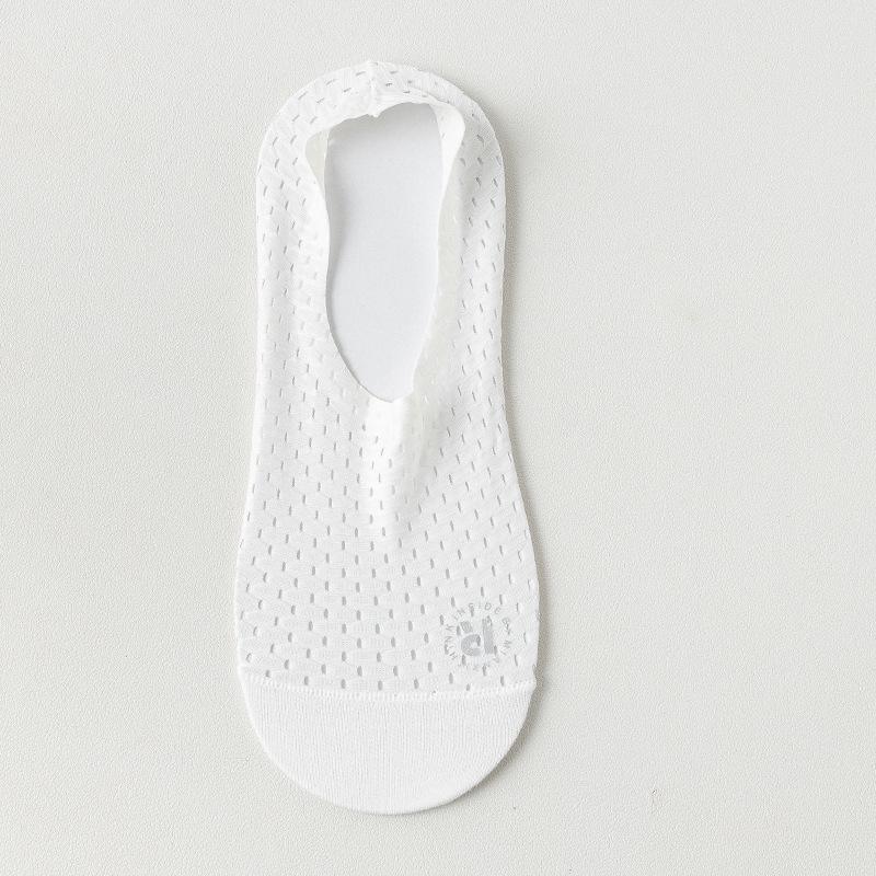 Men's Ultra-Thin Ice Silk Invisible Socks - Breathable, Sweat-Wicking, Non-Slip Heel