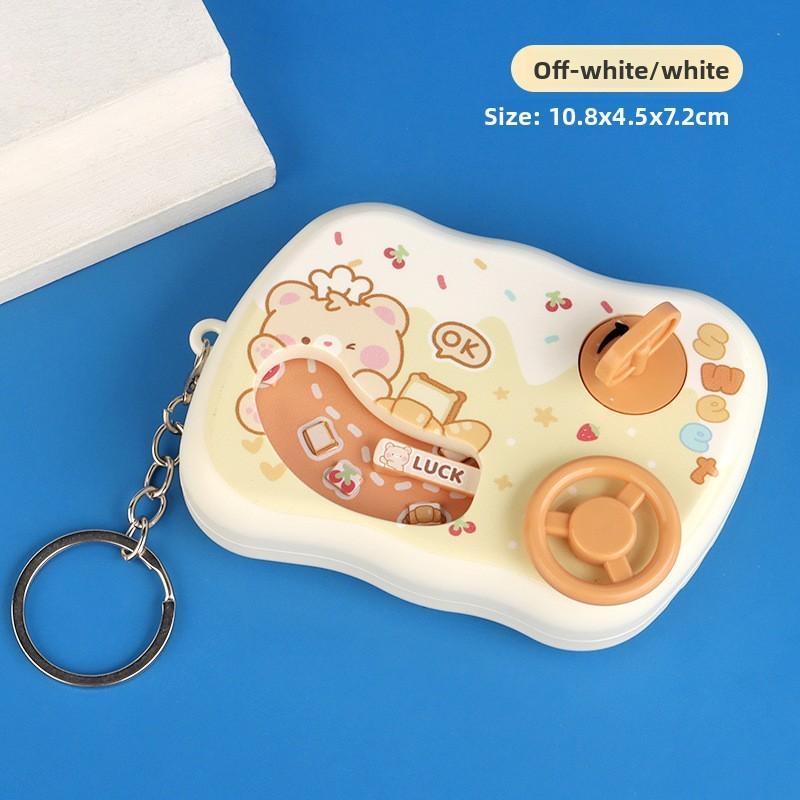 Bear Capybara Cute Cartoon Printed Steering Wheel Challenge Game Pendant Console
