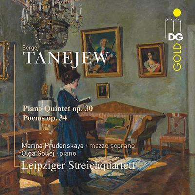 CD OLGA GOLLEJ/LEIPZIGER STREICHQUARTE - TANEJEW/ PIANO QUINTET - POEMS  MDG30719172 Japan Music Others Used