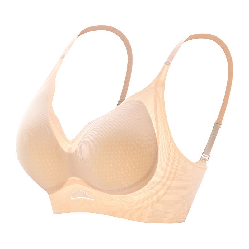 Ultra-Thin Seamless Wireless Bra - Soft, Breathable, and Comfortable