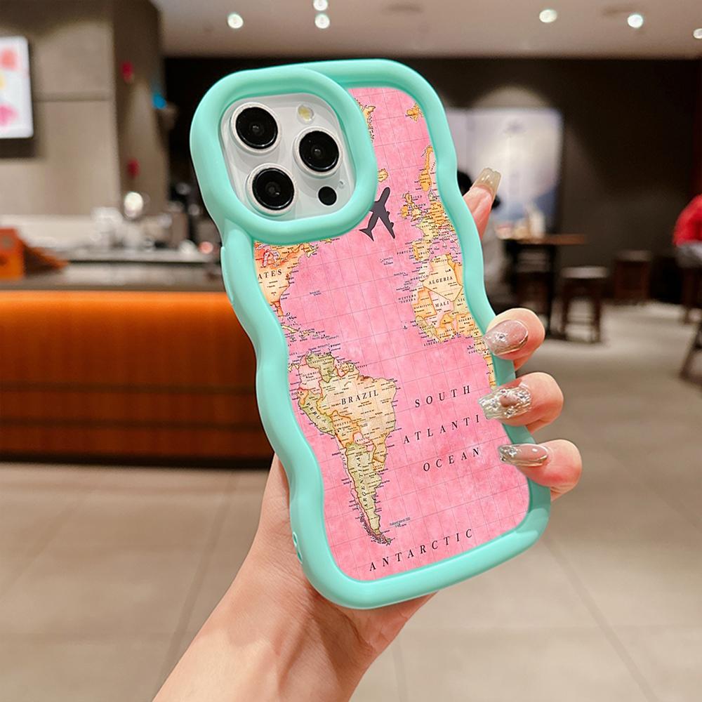 Ae89 Карта траектории самолета Защитные чехлы для телефонов для iPhone 14 13 Pro Max 11 — фото 16