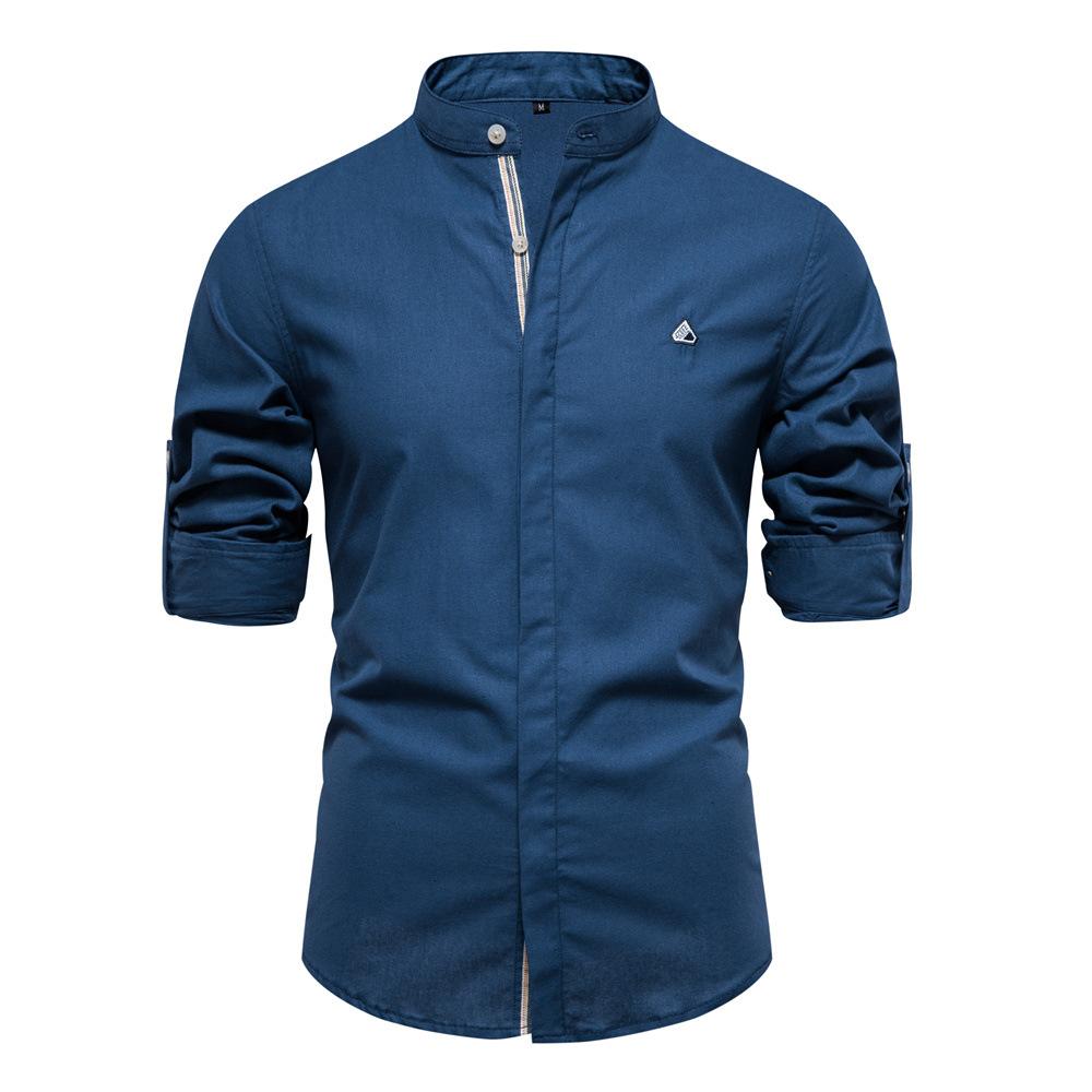 

S1120636 Мужская рубашка с длинными рукавами XL