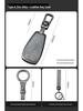 Compatible Key Cover for Changan Qiyuan A05/A06/A07 – Metal Shell with Leather Snap Button.