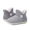 Winter Home Soft Thick Soled Warm High Top Tube With Plush Cotton Shoes