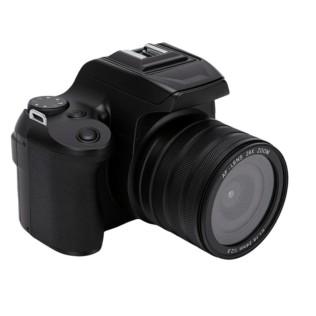 SLR-Kamera 68MP 4K 2,8 Zoll Klappbildschirm AF MF 28-facher Zoom Digitalkamera für Fotografie