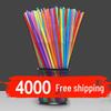 ZISIZ Disposable Plastic Straws