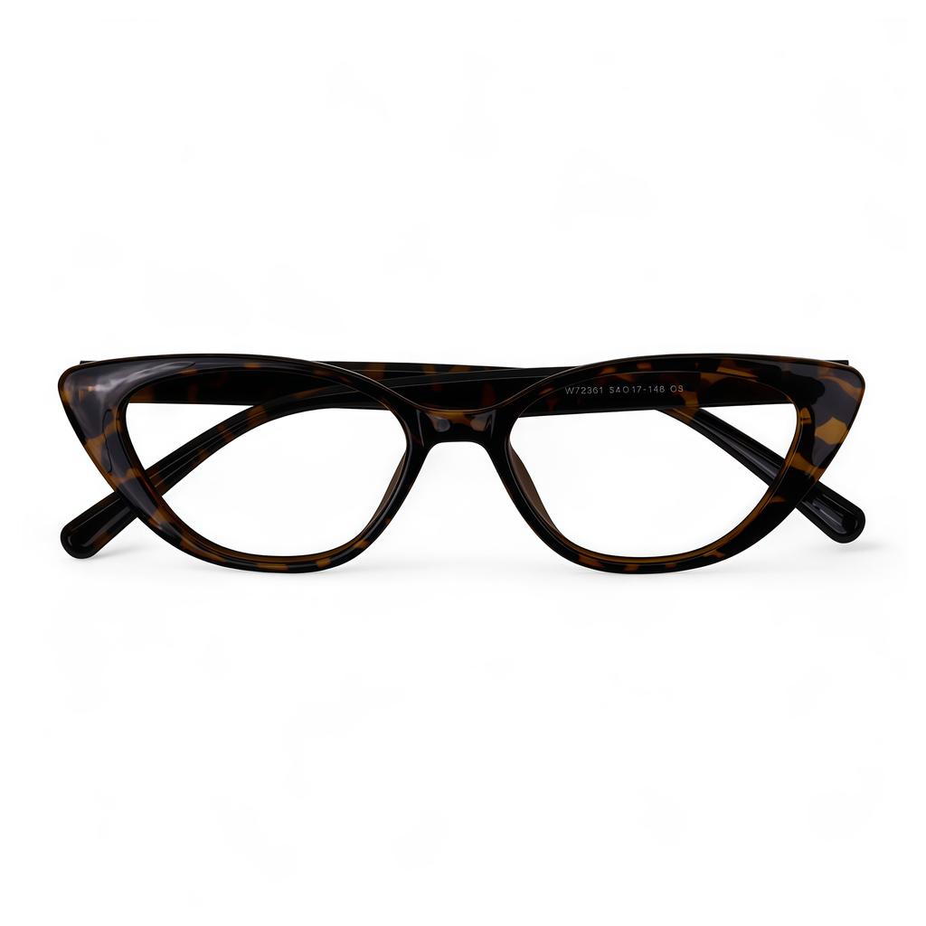 Adije Nuven (Leopard) La1046 Men'S And Women'S Glasses Eyeglass Frames Horn-Rimmed