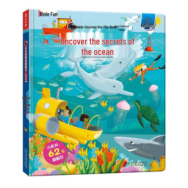 Discover the Ocean Interactive Lift-the-Flap Book for Toddlers