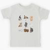 Puppies (blue) Kids T-Shirt
