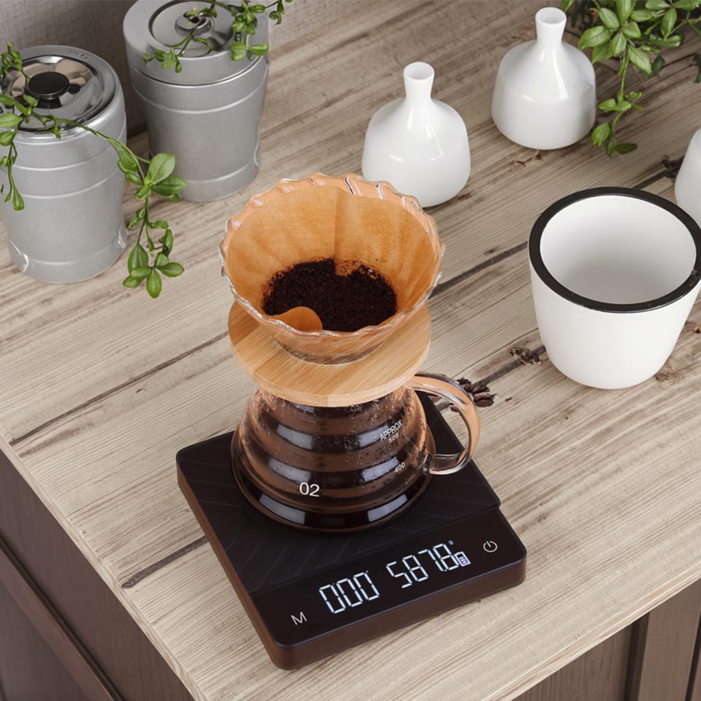 /ODM High 0.1g Home Barista Espresso Coffee Scale Heavy-Duty Long-Lasting Coffee Scale with CE/ROHS Certification"