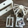 12 Pockets 3D Rotating Photocard Holder Transparent Protective Photo Album Easy To Install Rotating Page-Turning Ornaments