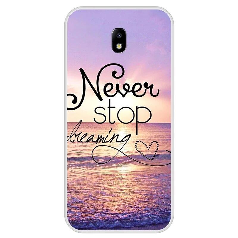 For Coque Samsung Galaxy J7 2017 Case TPU Cover Soft Silicone Phone Case For Samsung J7 2017 J730 J730F SM-J730F/ds Case Coque