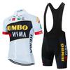JUMBO Tour De France Completo da Ciclismo Manica Corta Uomo Donna Versione Squadra Strada Traspirante Maglia