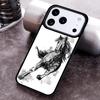 Horse Watercolor Flowers Phone Case for iPhone 17 16 15 Pro Max Air 14 13 12 11 Plus Shockproof Cover