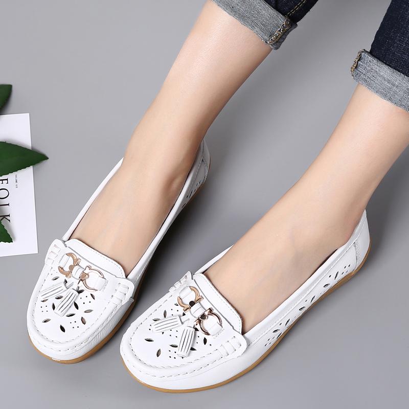 Flat Shoes Elegant Low Heeled Women's Shoes Formal Fashion Light Cut Square Party Elegant Fashionable Dress Single Shoes