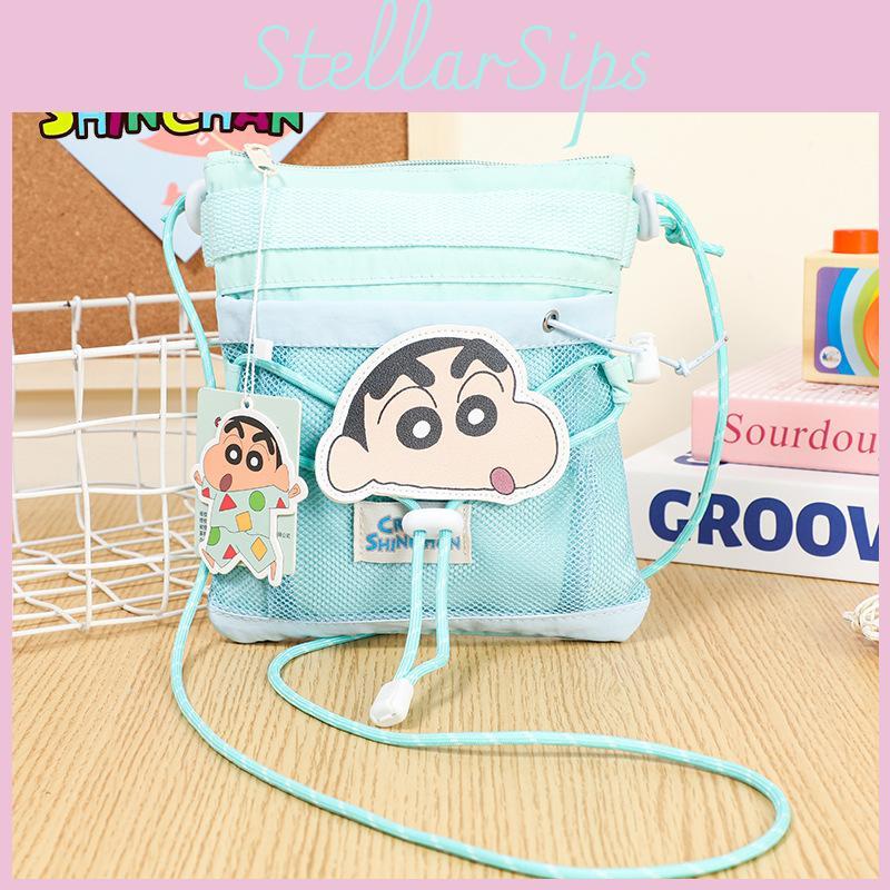 Adorable Crayon Shin-chan Plush Crossbody Bag With Cute Animal Design For Kids