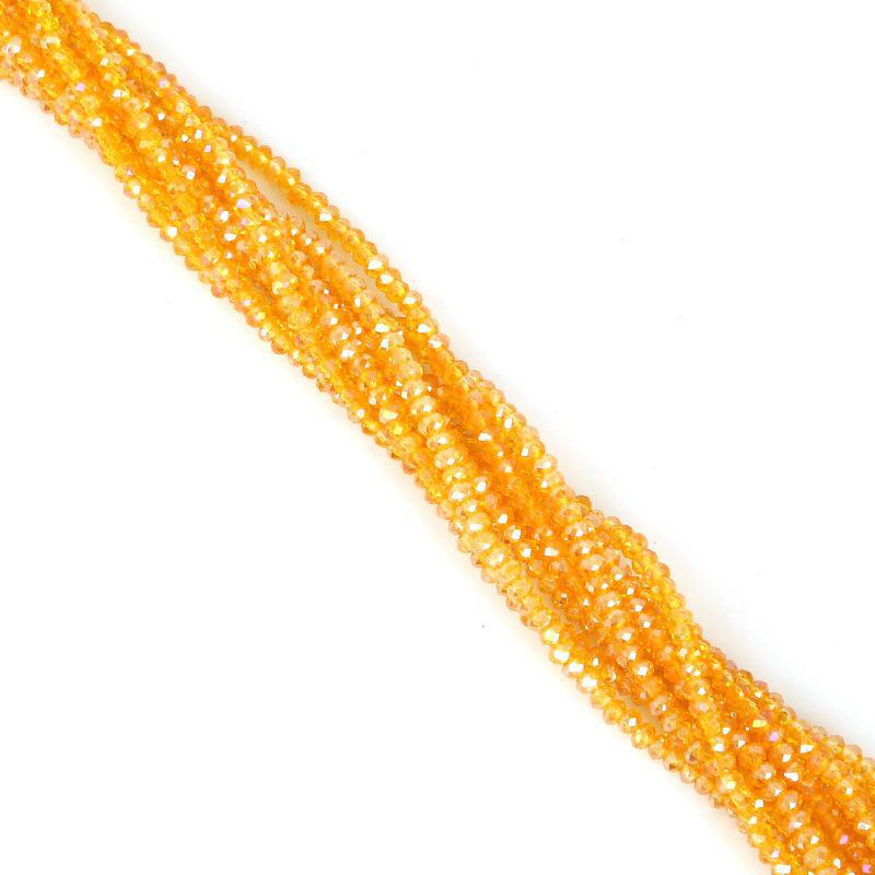 

2 мм плоские хрустальные бусины-колеса DIY стеклянные бусины россыпью ручная работа бисерные аксессуары 2mm, approx. 148-150 beads/pack