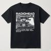 Radiohead band graphic Vintage Unisexs TShirt Unisex ONeck 100 Cotton Short Sleeve Y2k Oversized Fashion Popular Tee For Fans