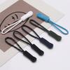 150 Pcs Lock Mechanism Zip Clip Buckle 15 Colors Slider Cord Rope Puller Zipper Pulls  for Bag