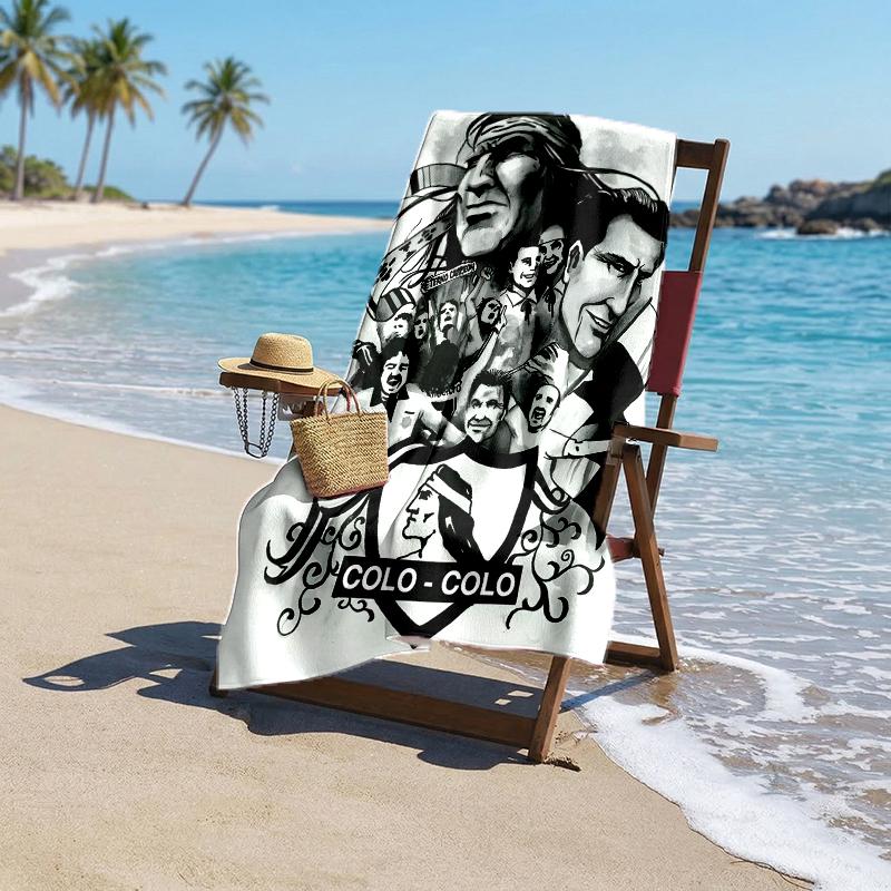 Colo Garra Blanca Fashion Beach Towel: Ideal for Summer Adventures Soft, absorbent and quick drying suitable for swimming and bathing