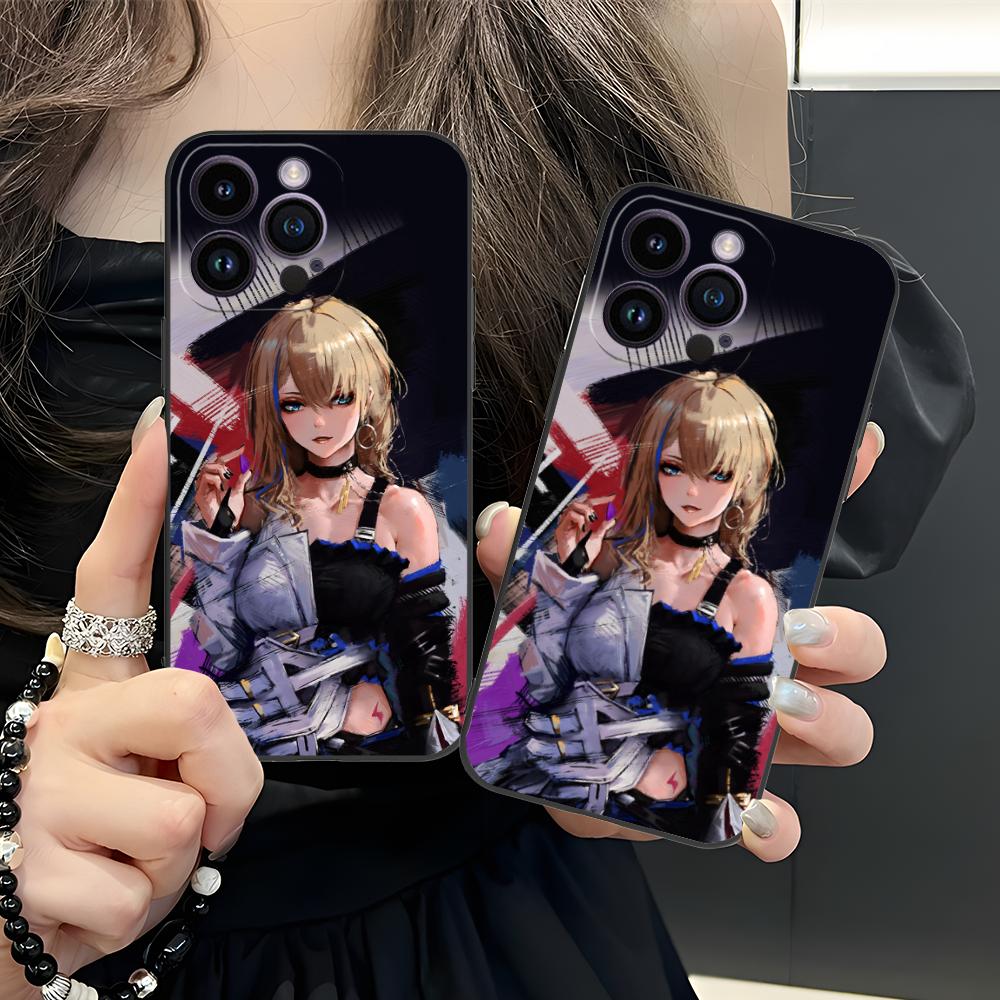 HSR Serval Matte TPU Mobile Phone Case for iPhone 17 16 15 14 13 12 11 X XR XS 8 7 Air Pro Max Plus Mini Colorful Cover
