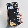 Süße Cartoon Hülle Für ZTE Blade V50 Vita 4G Bedruckte Schale Schutzhülle Weiches Silikon Schwarzes Gehäuse