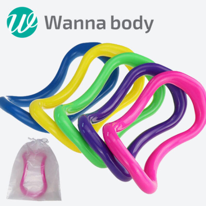 WANNA BODY Hard Yoga Ring Stretching Massage Muscle Relaxation