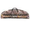 Compound Bow Bag Canvas Large Capacity Comfortable Grip Portable Bow Bag with Arrow Pocket for Outdoor 115cm Camouflage