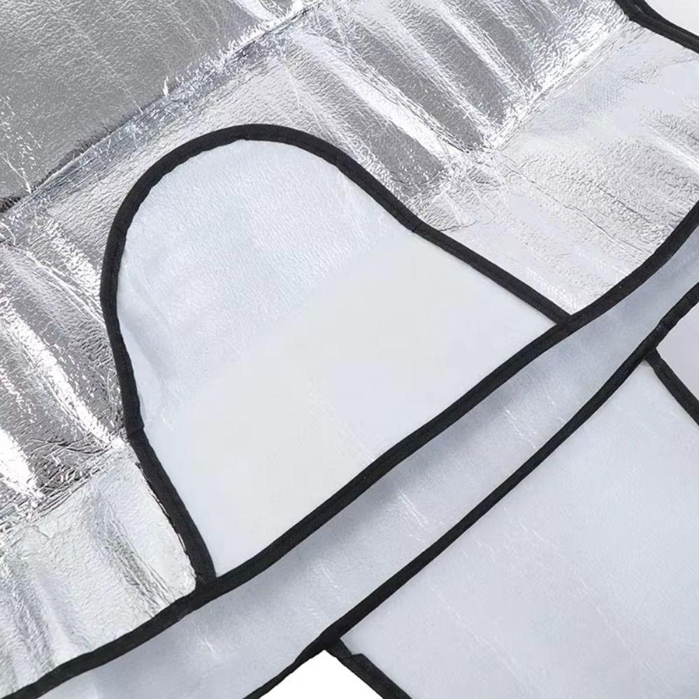 200x70cm Windshield Snow Cover PE Pearl Cotton Windshield Protector  Frost Protection