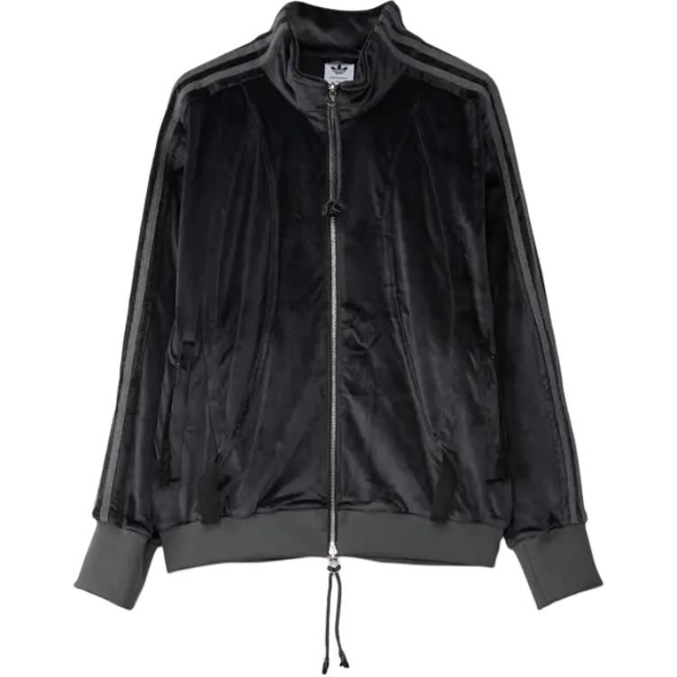 

Adidas Originals X Song For The Mute FW25 ADI006 Флисовая спортивная однотонная куртка свободного кроя с длинными рукавами, унисекс, куртка KC0317 L