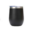 With Lid Insulated Cup 12oz Coffee Cup Travel Mug Stainless Steel Eggshell Cup  Birthday Gift