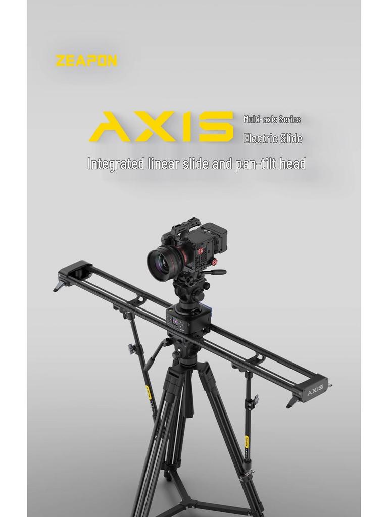 ZEAPON AXIS Series Electric Three-Axis Slider for DSLR Video, Photography, Live Streaming, and Time-Lapse.