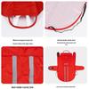 Reflective Waterproof Dog Raincoat for Small and Medium Pets - Leashable Outdoor Rainy Day Gear