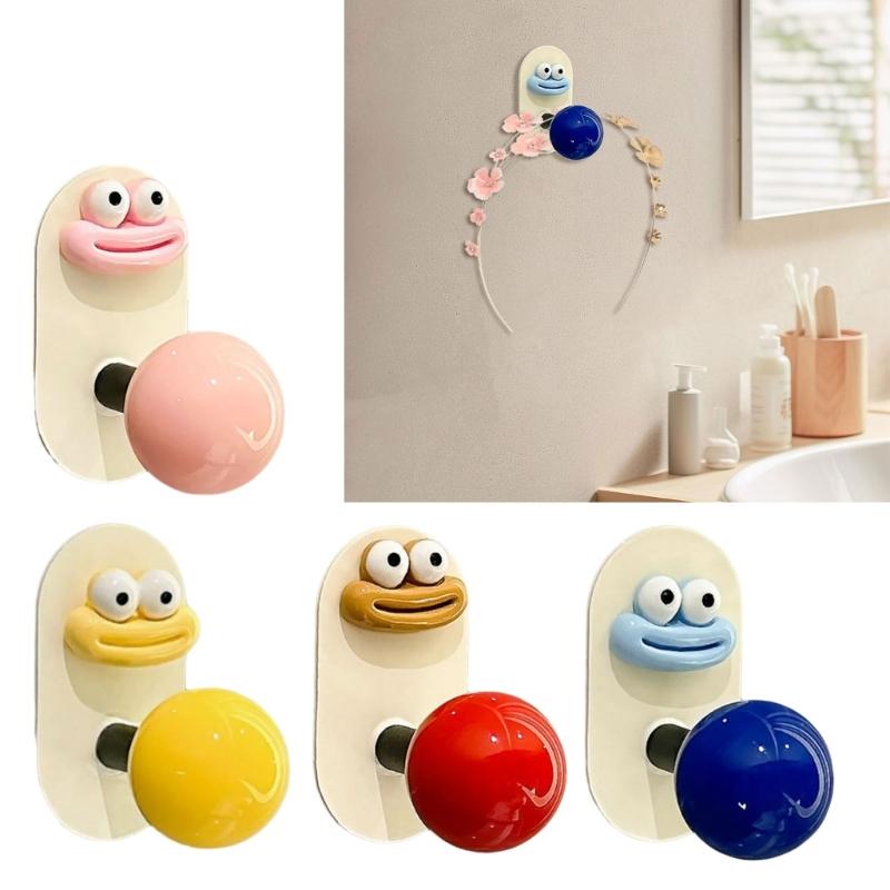 Space Saving Hair Accessory Holder Stylish Dopamine Hook for Hairband and Scrunchie Women Hair Tie Storage Rack