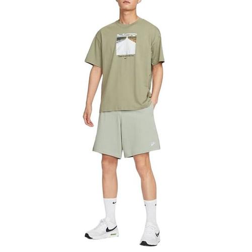 Nike Casual Shorts Men Light Green FQ4361-370