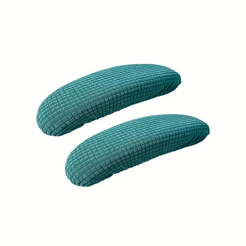 1pair Office Chair Armrest Cover Removable Elastic Washable Fabric Elastic Half Pack for Office Chair Armrest
