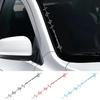 Reflective Performance Heartbeat Line Sticker Car Windshield Windscreen Bumper Hood Decor Decal Auto Vehicle Vinyl Decoraion