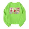 Children's Fashionable Lightweight Long-sleeved Round Neck Pullover With Pockets Printed Pullover