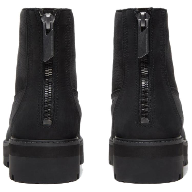 Timberland White Mountaineering X Reißverschlussstiefel Weiche Bequeme Runde Zehenpartie Kurze Stiefel Unisex Stiefel Schwarz A6EZ1