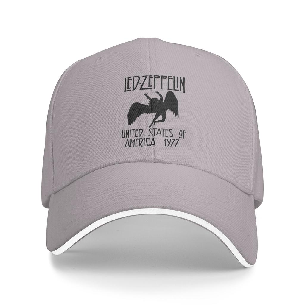 Led Zeppelin Falling Icarus 1977 Baseball Cap Outdoor Sports Dropshipping Trucker Hat Men Adult Fashion Design Baseball Caps