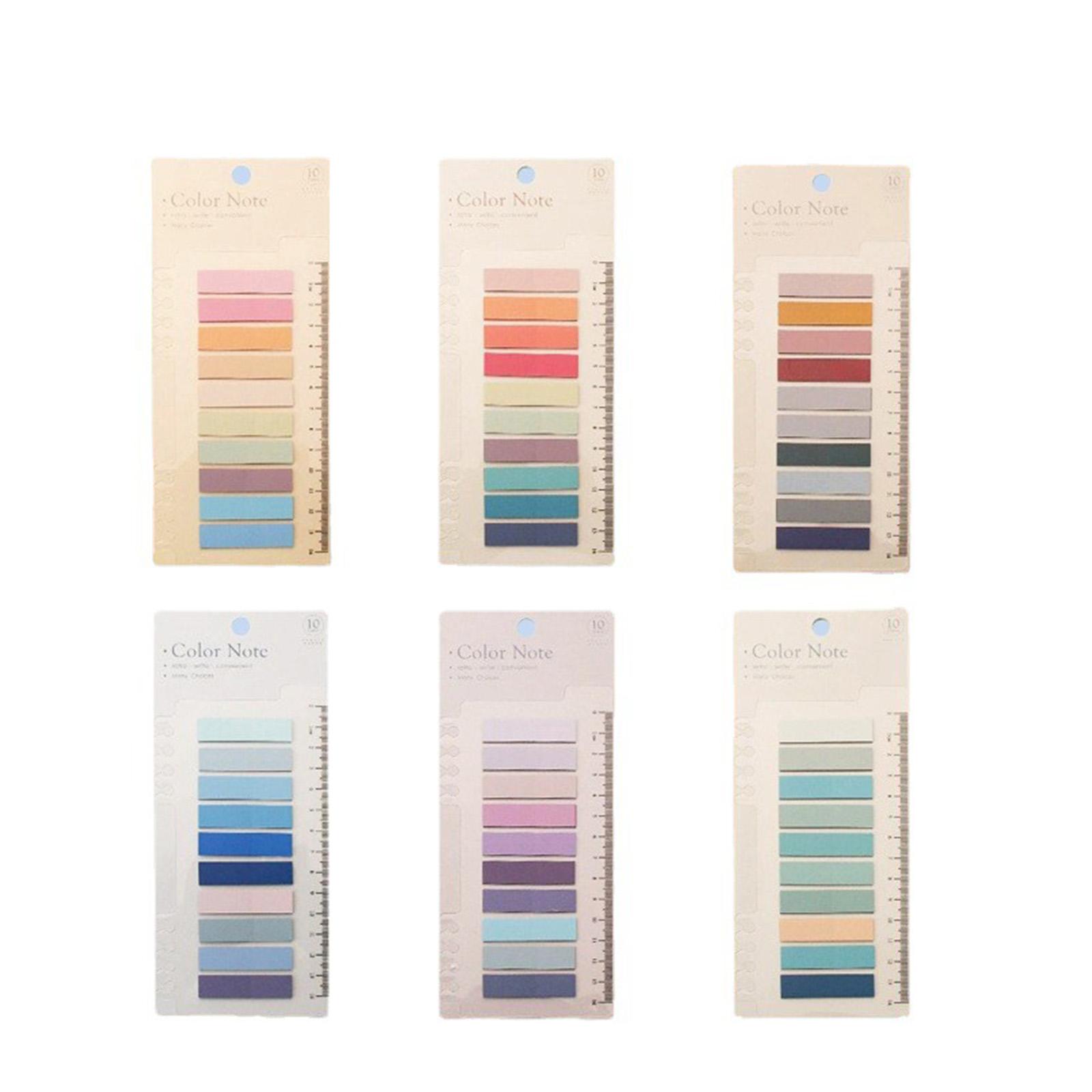 

Клейкие заметки 20*8,5 см, 4,5*1,2 см, аксессуары Morandi Colors