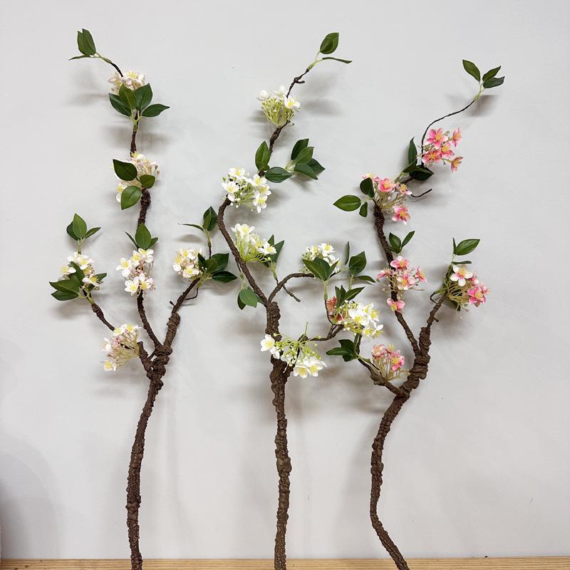 Zen Begonie & Pflaumenblüte Künstlicher Blumenast zur Dekoration