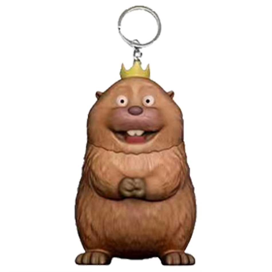 Disponibile Portachiavi Serie Piano di Trasformazione del Castoro Figura Hoppers Action Figure Modello di Film Giocattoli Regalo per Bambini Decorazione Zaino