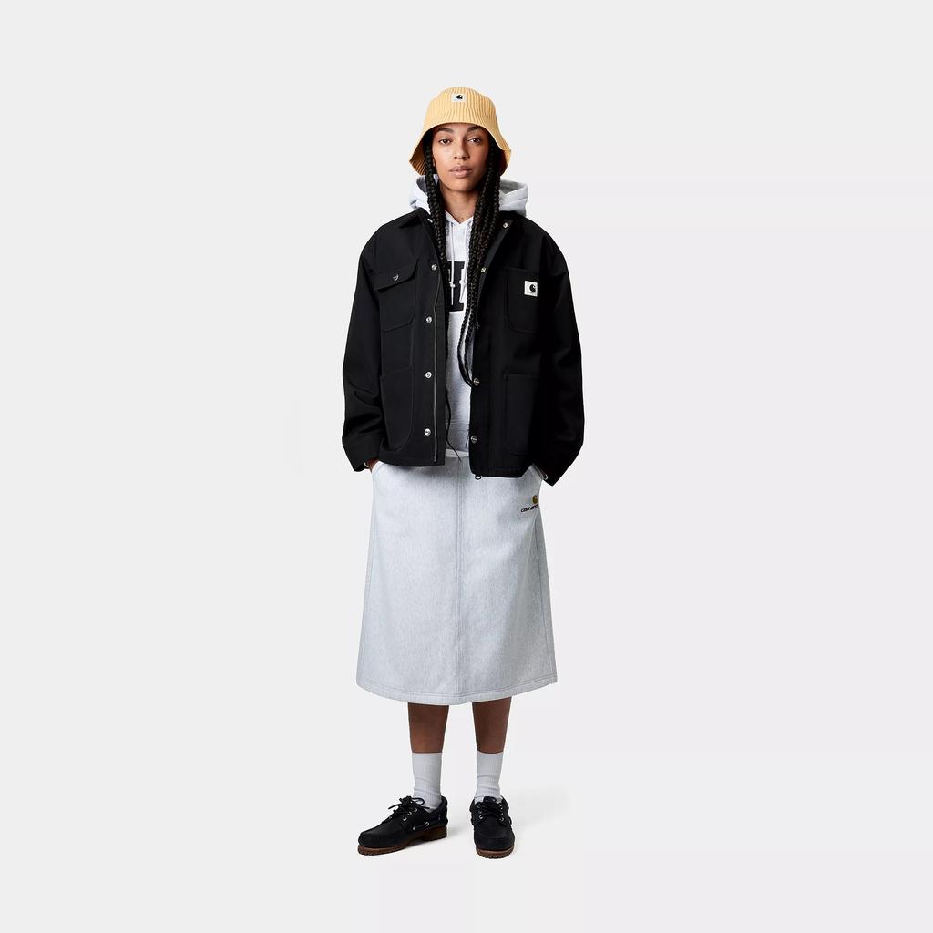 Carhartt WIP SS25 Multi-Pocket Design Square Label Collar Long Sleeve Jacket Women Jackets I034425-00E-XX