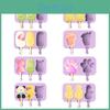 Popsicle Stick Cartoon Cream Ice Mold Diy With Lid 3 Even Silicone Ice Cream Mold